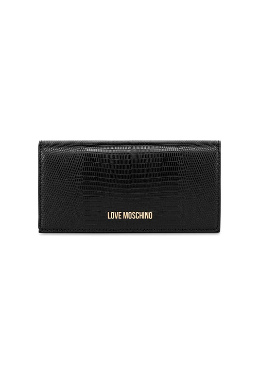 LOVE MOSCHINO Portafoglio Donna Nero JC5720PP0GKU0000 - Sandrini Calzature e Abbigliamento
