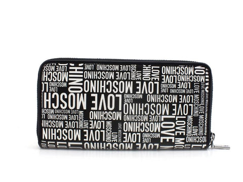 LOVE MOSCHINO Portafoglio Graffiti Zip - Sandrini Calzature e Abbigliamento