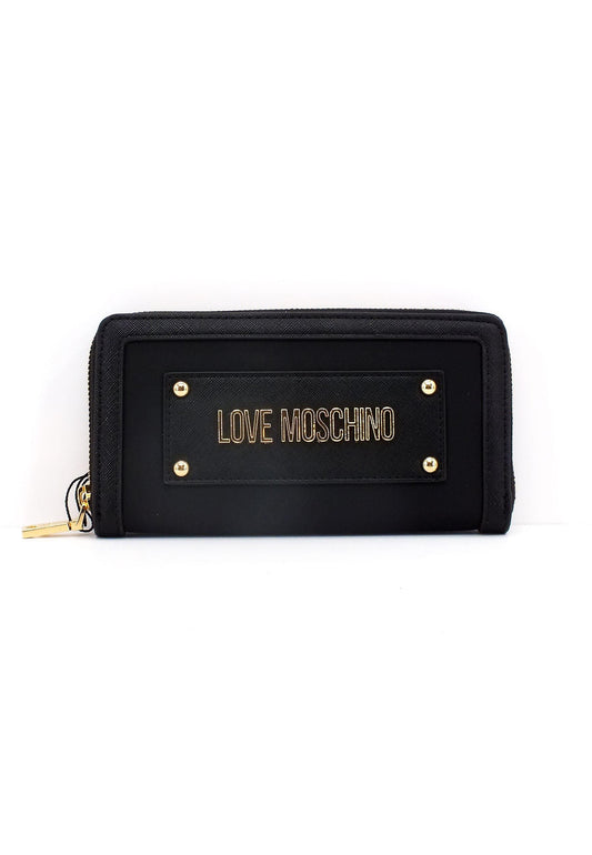 LOVE MOSCHINO Portafoglio Nylon Donna Nero JC5633PP1GLG100A - Sandrini Calzature e Abbigliamento