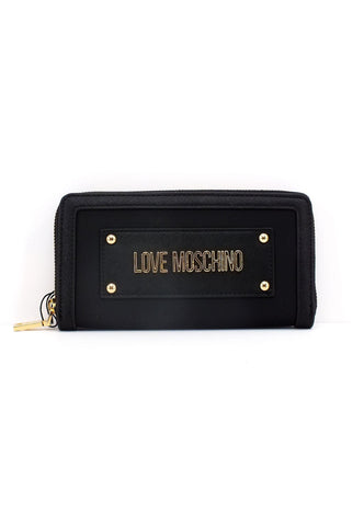 LOVE MOSCHINO Portafoglio Nylon Donna Nero JC5633PP1GLG100A - Sandrini Calzature e Abbigliamento
