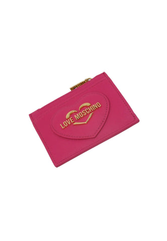LOVE MOSCHINO Portafoglio Portacarte Donna Fuxia JC5737PP0HKL0604 - Sandrini Calzature e Abbigliamento