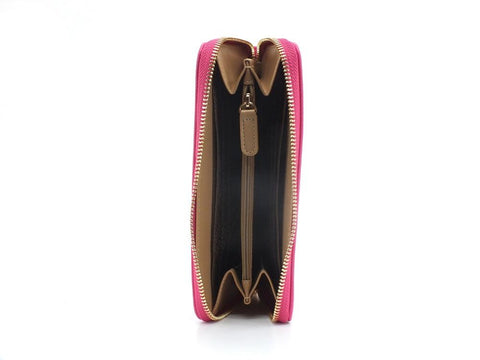 LOVE MOSCHINO Portafoglio PU Zip Around Logo Fuxia JC5659PP1ELL0604 - Sandrini Calzature e Abbigliamento