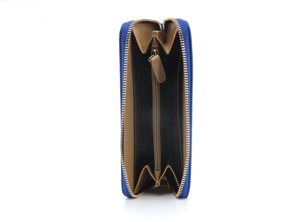 LOVE MOSCHINO Portafoglio PU Zip Around Logo Royal Blu JC5659PP1ELL0759 - Sandrini Calzature e Abbigliamento