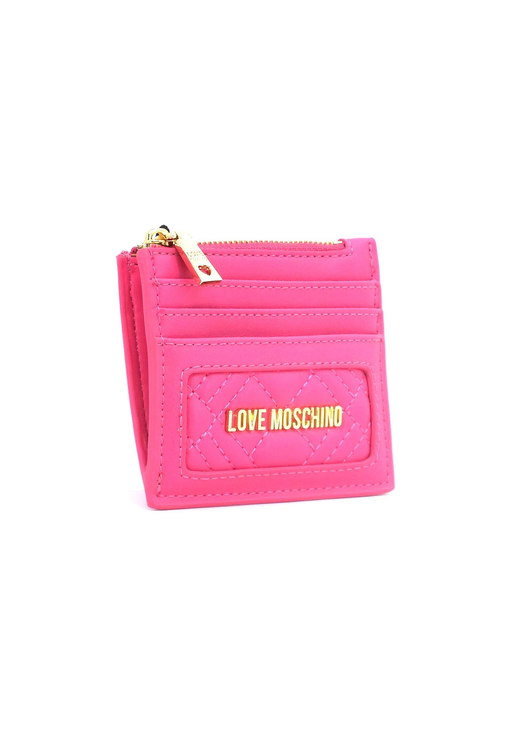 LOVE MOSCHINO Portafoglio Small Donna Fuxia JC5685PP1GLA0615 - Sandrini Calzature e Abbigliamento