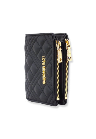 LOVE MOSCHINO Portafoglio Small Donna Nero JC5606PP1FLA0000 - Sandrini Calzature e Abbigliamento