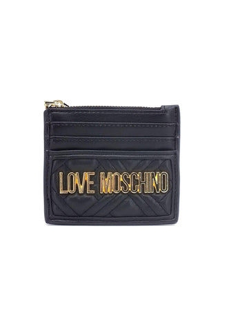 LOVE MOSCHINO Portafoglio Small Donna Nero JC5685PP0FLA0000 - Sandrini Calzature e Abbigliamento