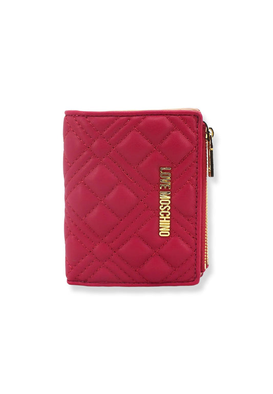 LOVE MOSCHINO Portafoglio Small Donna Rosa Fuxia JC5606PP1FLA0604 - Sandrini Calzature e Abbigliamento