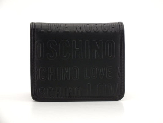 LOVE MOSCHINO Portafoglio Small Loghi Nero JC5668PP0DKG0000 - Sandrini Calzature e Abbigliamento