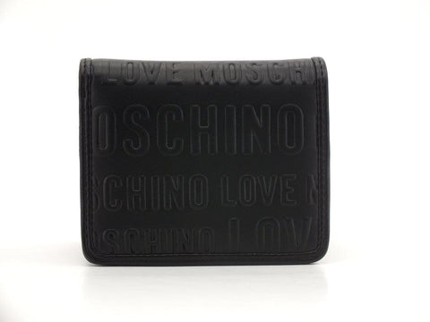 LOVE MOSCHINO Portafoglio Small Loghi Nero JC5668PP0DKG0000 - Sandrini Calzature e Abbigliamento