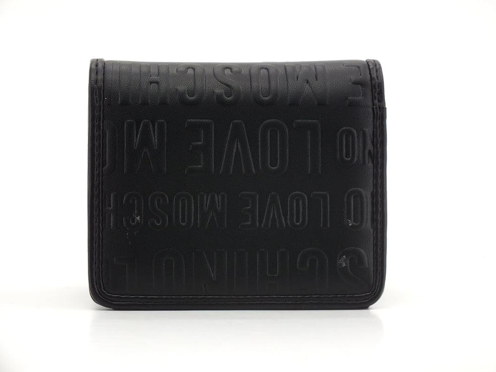 LOVE MOSCHINO Portafoglio Small Loghi Nero JC5668PP0DKG0000 - Sandrini Calzature e Abbigliamento