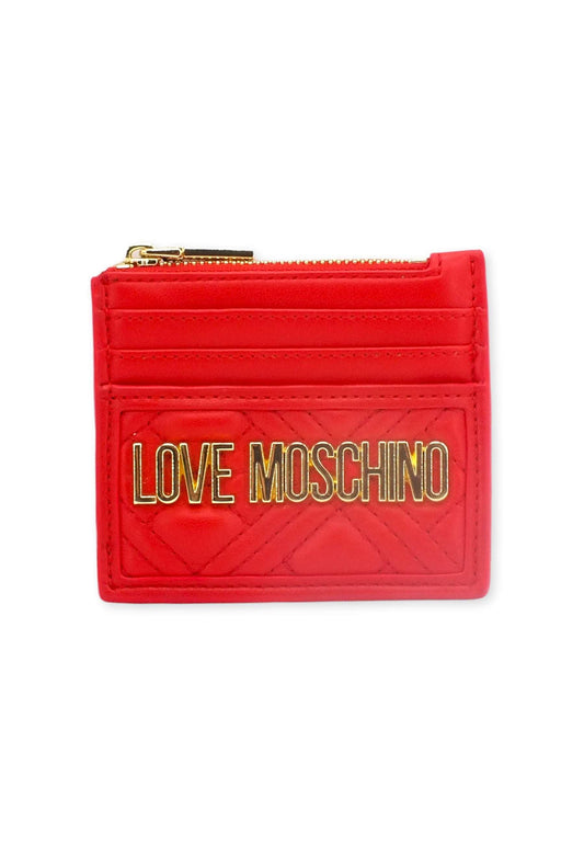 LOVE MOSCHINO Portafoglio Small Rosso JC5685PP0FLA0500 - Sandrini Calzature e Abbigliamento