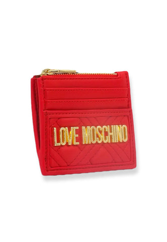 LOVE MOSCHINO Portafoglio Small Rosso JC5685PP0FLA0500 - Sandrini Calzature e Abbigliamento