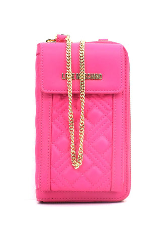 LOVE MOSCHINO Portafoglio Tracolla Donna Fuxia JC5682PP1GLA0615 - Sandrini Calzature e Abbigliamento