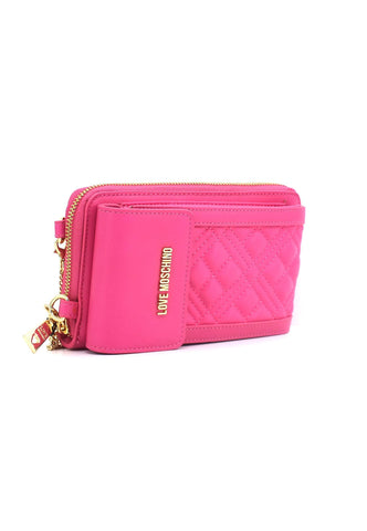 LOVE MOSCHINO Portafoglio Tracolla Donna Fuxia JC5682PP1GLA0615 - Sandrini Calzature e Abbigliamento