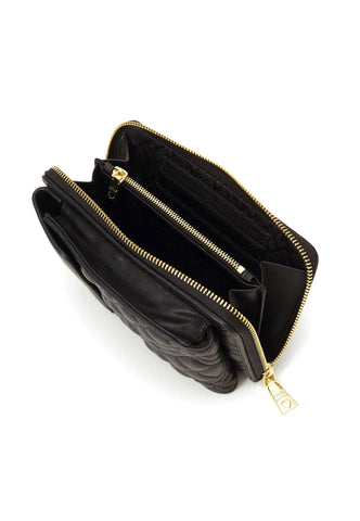 LOVE MOSCHINO Portafoglio Tracolla Donna Nero JC5682PP1GLA0000 N - Sandrini Calzature e Abbigliamento