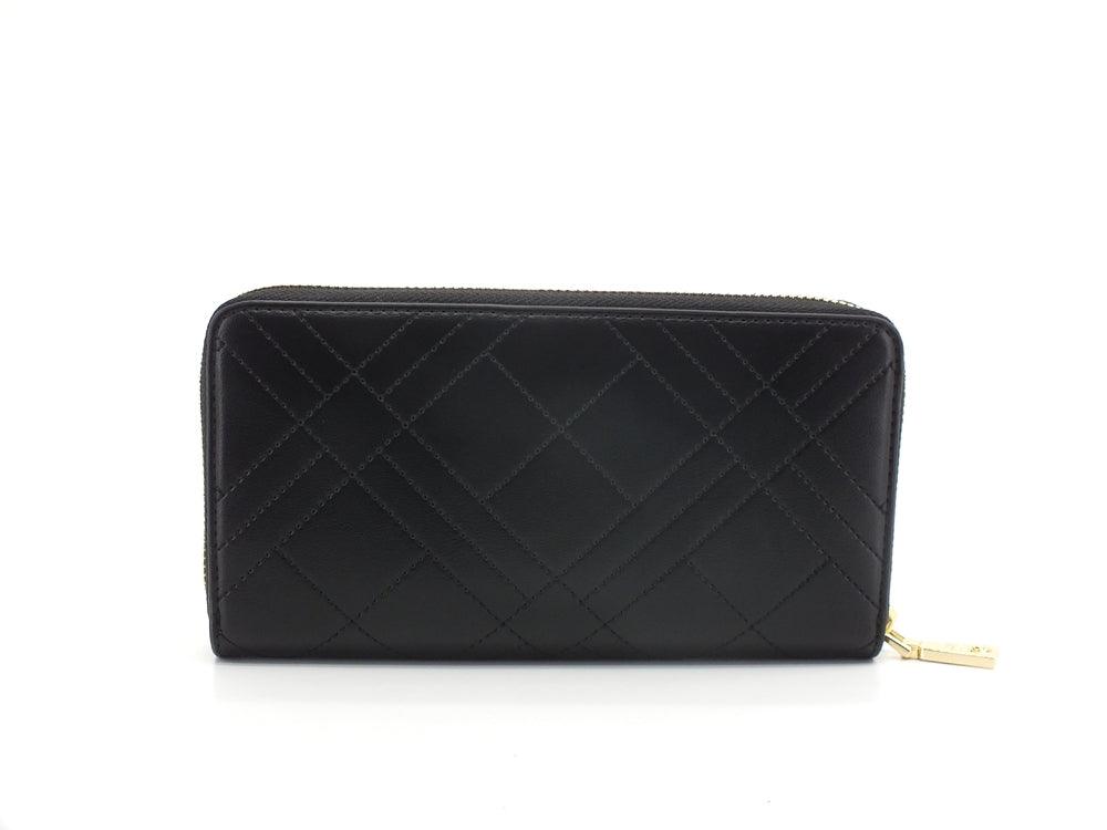 LOVE MOSCHINO Portafoglio Zip Around Cuore Borchie Nero JC5661PP1ELP0000 - Sandrini Calzature e Abbigliamento