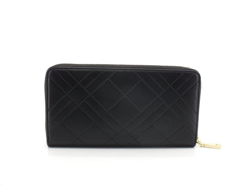 LOVE MOSCHINO Portafoglio Zip Around Cuore Borchie Nero JC5661PP1ELP0000 - Sandrini Calzature e Abbigliamento