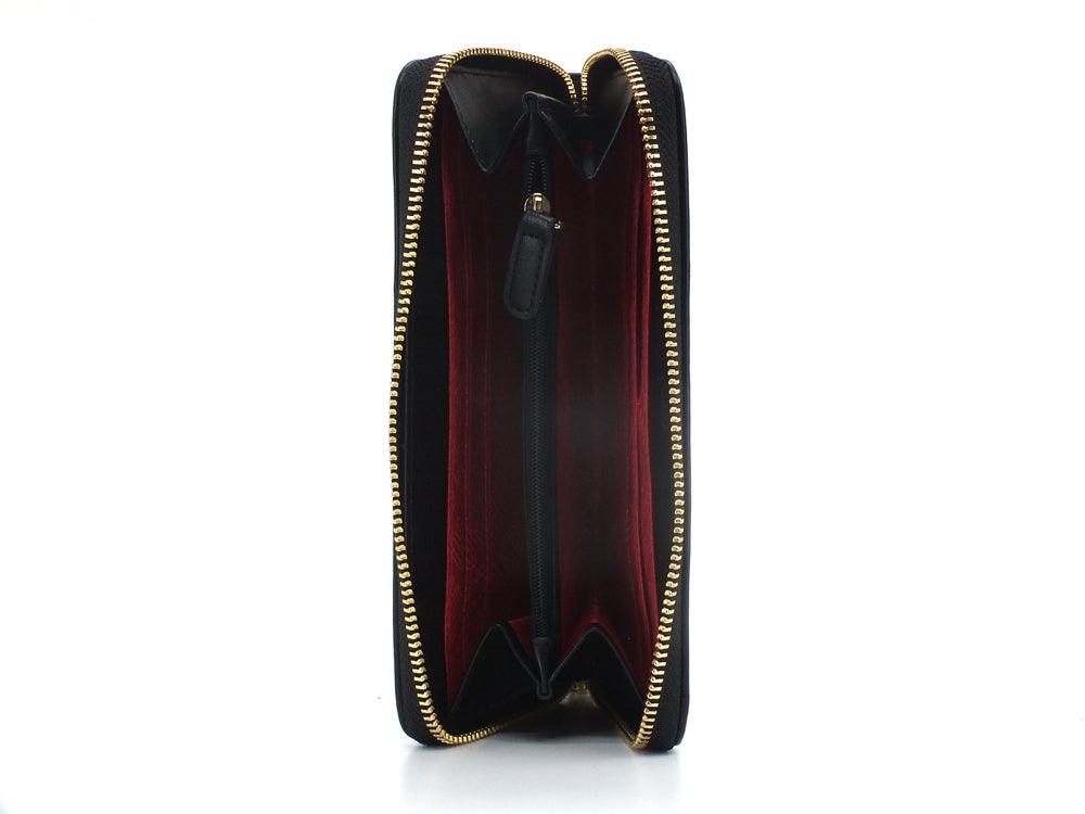 LOVE MOSCHINO Portafoglio Zip Around Logo Nero JC5659PP1ELL0000 - Sandrini Calzature e Abbigliamento