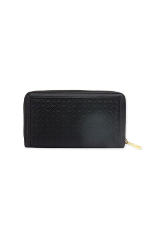 LOVE MOSCHINO Portafoglio Zip Around Nero JC5694PP0FKF0000 - Sandrini Calzature e Abbigliamento