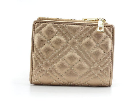 LOVE MOSCHINO Portafoglio Zip Around Oro JC5606PP0ELA0901 - Sandrini Calzature e Abbigliamento