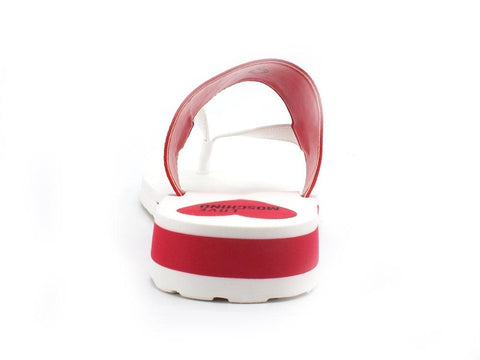 LOVE MOSCHINO Sabot Ciabatta Infradito Eva 30 Bianco Rosso JA28143G0CJU5500 - Sandrini Calzature e Abbigliamento