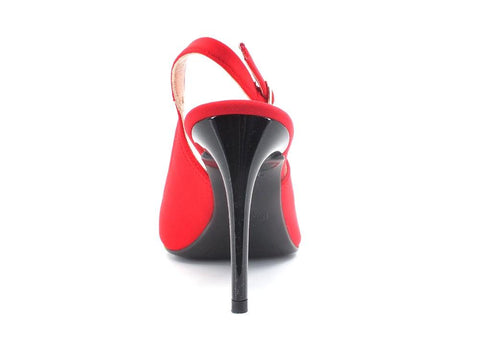 LOVE MOSCHINO Sandalo Lycra Tacco Rosso JA10179G1EIM0500 - Sandrini Calzature e Abbigliamento