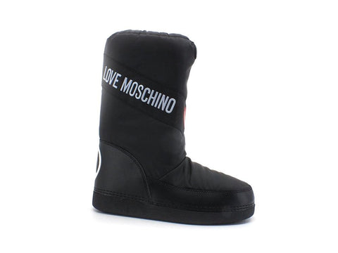 LOVE MOSCHINO Skyboot Moonboot Stivaletto Doposci Nero JA24032G0DISA000 - Sandrini Calzature e Abbigliamento