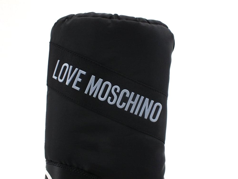 LOVE MOSCHINO Skyboot Moonboot Stivaletto Doposci Nero JA24032G0DISA000 - Sandrini Calzature e Abbigliamento