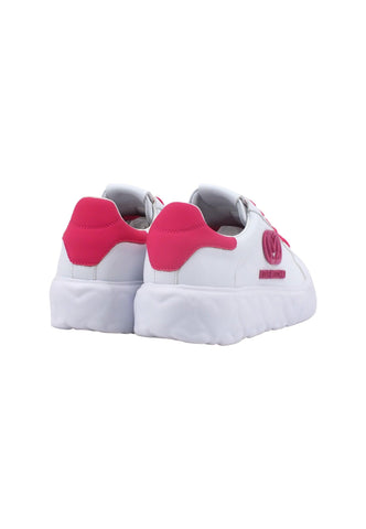 LOVE MOSCHINO Sneaker Cuori Donna Bianco Fuxia JA15914G0HIAJ10F - Sandrini Calzature e Abbigliamento
