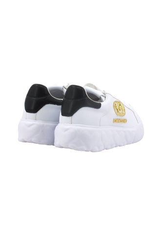 LOVE MOSCHINO Sneaker Cuori Donna Bianco Nero JA15914G0HIA110A - Sandrini Calzature e Abbigliamento