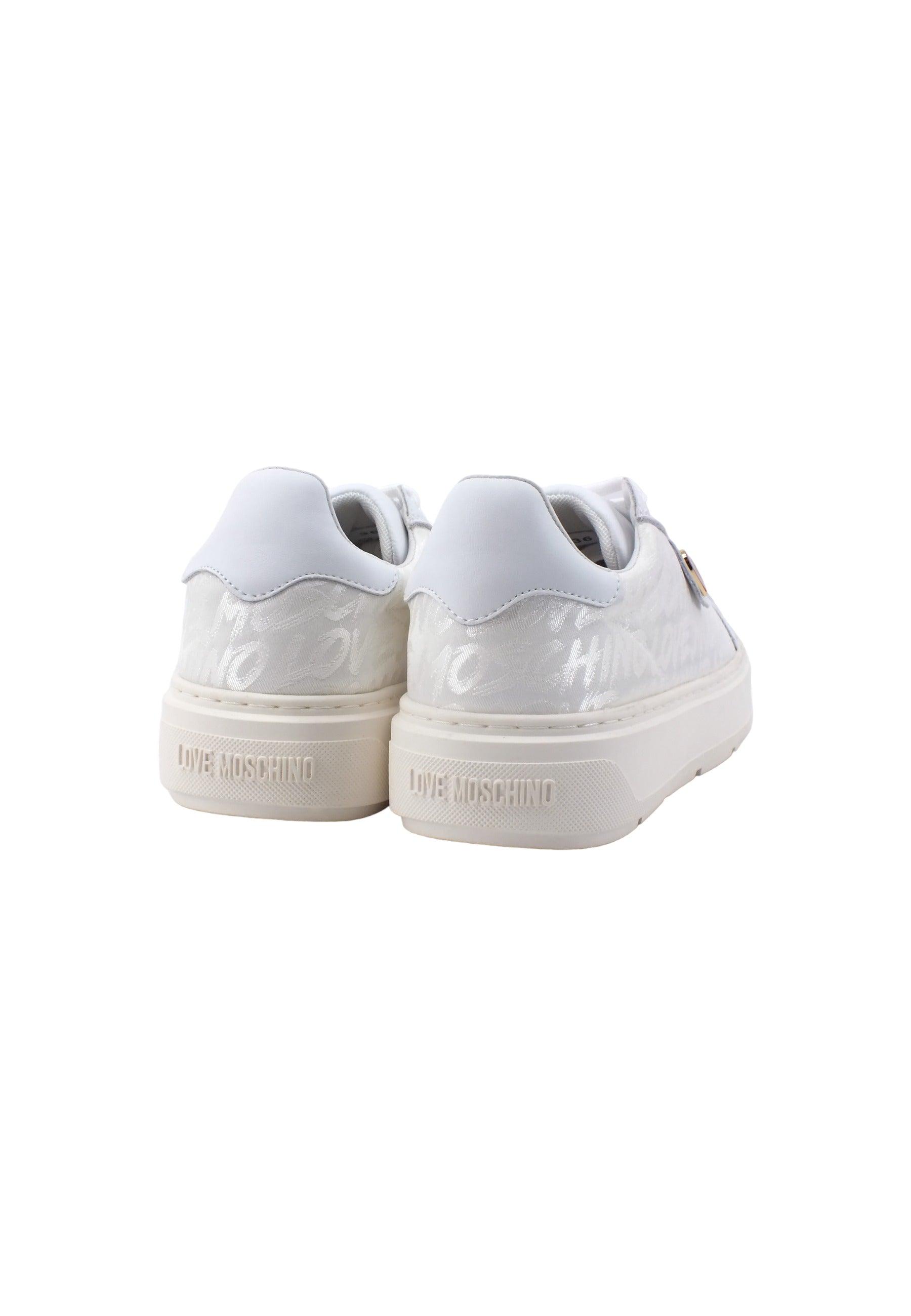LOVE MOSCHINO Sneaker Donna Bianco JA15214G1HJS110A - Sandrini Calzature e Abbigliamento