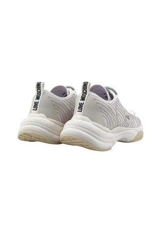 LOVE MOSCHINO Sneaker Donna Bianco Latte JA15315G1IIZX10B - Sandrini Calzature e Abbigliamento