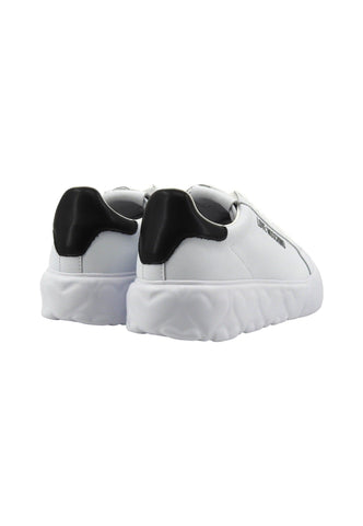 LOVE MOSCHINO Sneaker Donna Bianco Nero JA15034G1IIA110A - Sandrini Calzature e Abbigliamento
