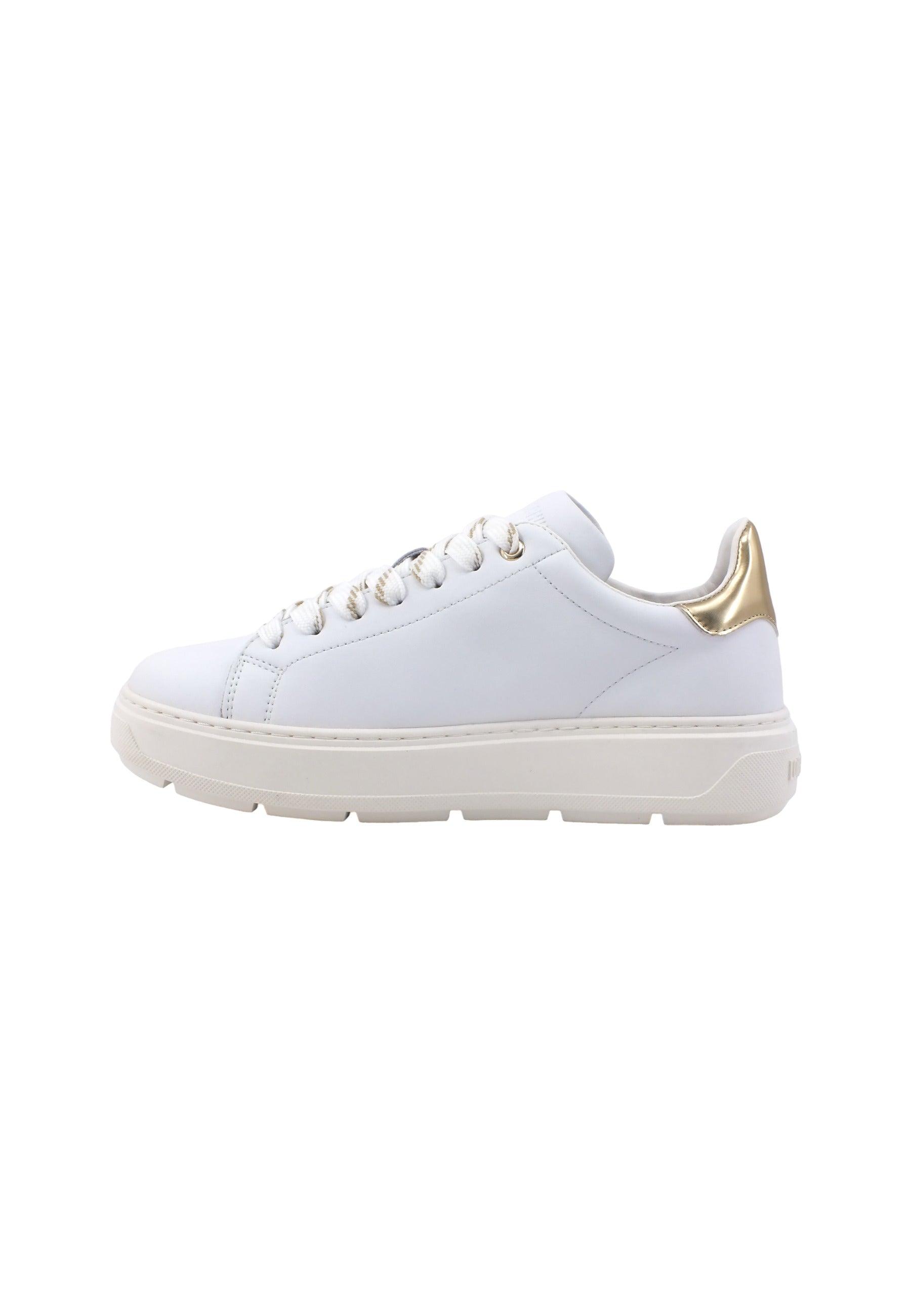 LOVE MOSCHINO Sneaker Donna Bianco Platino JA15384G1HIA210A - Sandrini Calzature e Abbigliamento