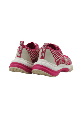 LOVE MOSCHINO Sneaker Donna Fuxia Latte JA15315G1IIZX60A - Sandrini Calzature e Abbigliamento