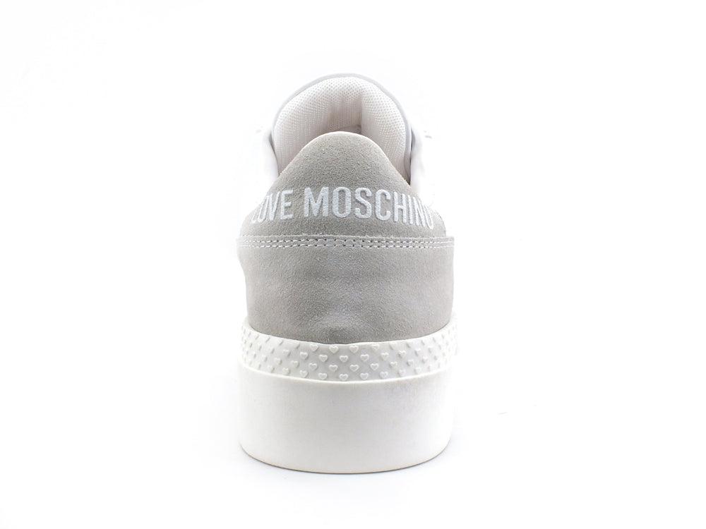 LOVE MOSCHINO Sneaker Ox Platform Cuore White JA15445G0DIAC10A - Sandrini Calzature e Abbigliamento