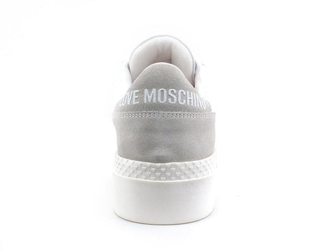 LOVE MOSCHINO Sneaker Ox Platform Cuore White JA15445G0DIAC10A - Sandrini Calzature e Abbigliamento