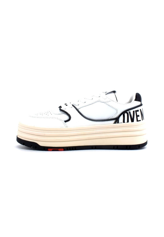 LOVE MOSCHINO Sneaker Platform Donna White Black JA15426G1GIAO10A - Sandrini Calzature e Abbigliamento