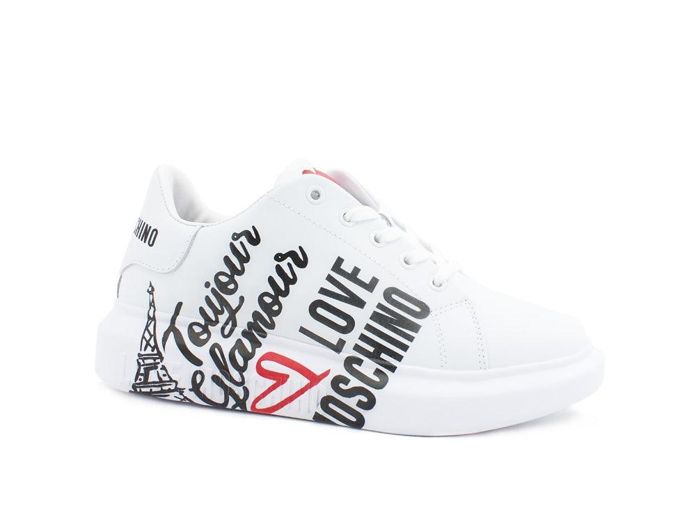 LOVE MOSCHINO Sneaker Platform Graffiti - Sandrini Calzature e Abbigliamento