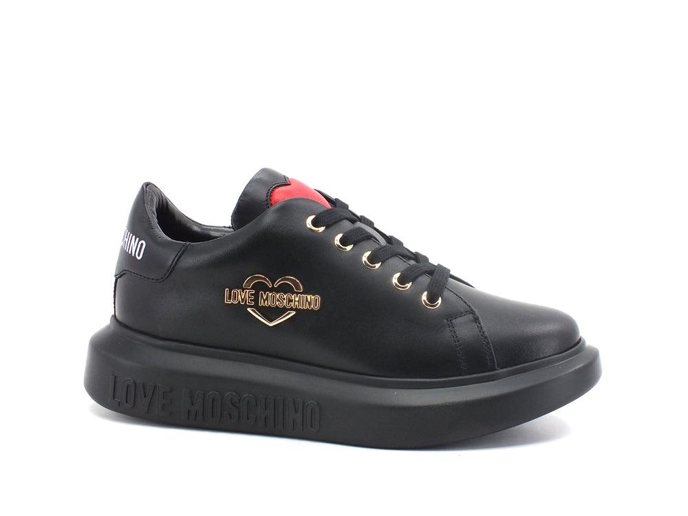 LOVE MOSCHINO Sneaker Platform Logo Nero JA15204G0DIA0000 - Sandrini Calzature e Abbigliamento