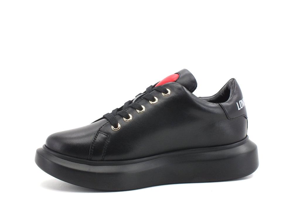 LOVE MOSCHINO Sneaker Platform Logo Nero JA15204G0DIA0000 - Sandrini Calzature e Abbigliamento