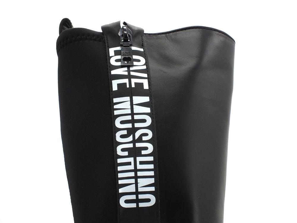 LOVE MOSCHINO Stivale Cerniera Logo - Sandrini Calzature e Abbigliamento