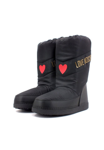 LOVE MOSCHINO Stivaletto Da Neve Donna Nero JA24032G0HISY000 - Sandrini Calzature e Abbigliamento