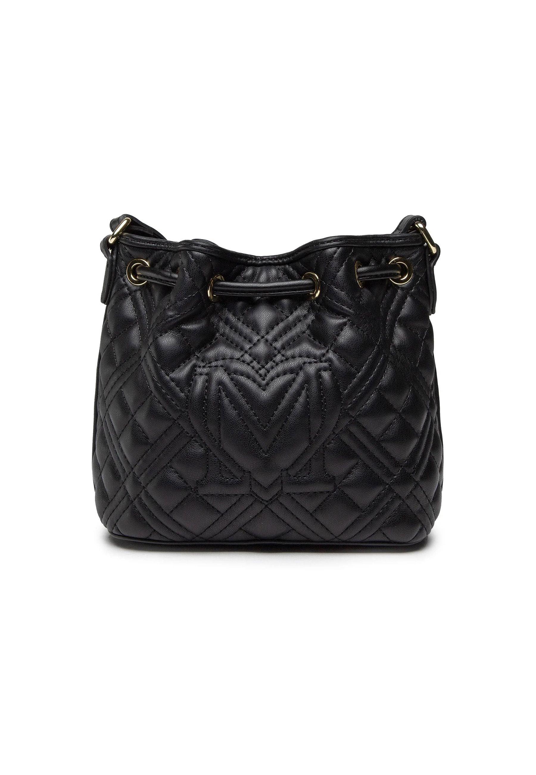 LOVE MOSCHINO Tracolla Bucket Quilted Nero JC4015PP1FLA0000 - Sandrini Calzature e Abbigliamento