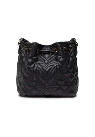 LOVE MOSCHINO Tracolla Bucket Quilted Nero JC4015PP1FLA0000 - Sandrini Calzature e Abbigliamento