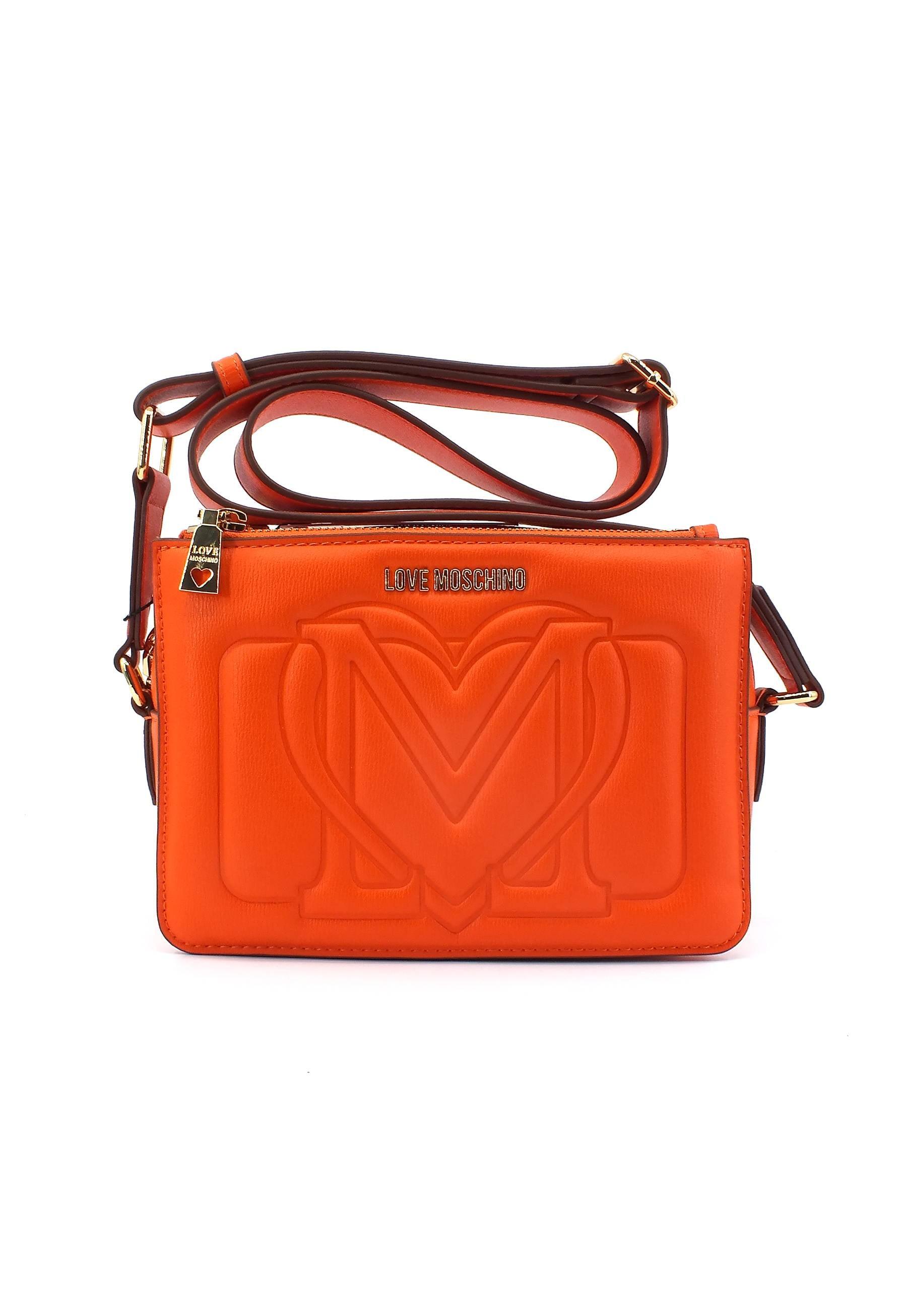 LOVE MOSCHINO Tracolla Crossbody Arancio JC4122PP1GLV0450 - Sandrini Calzature e Abbigliamento