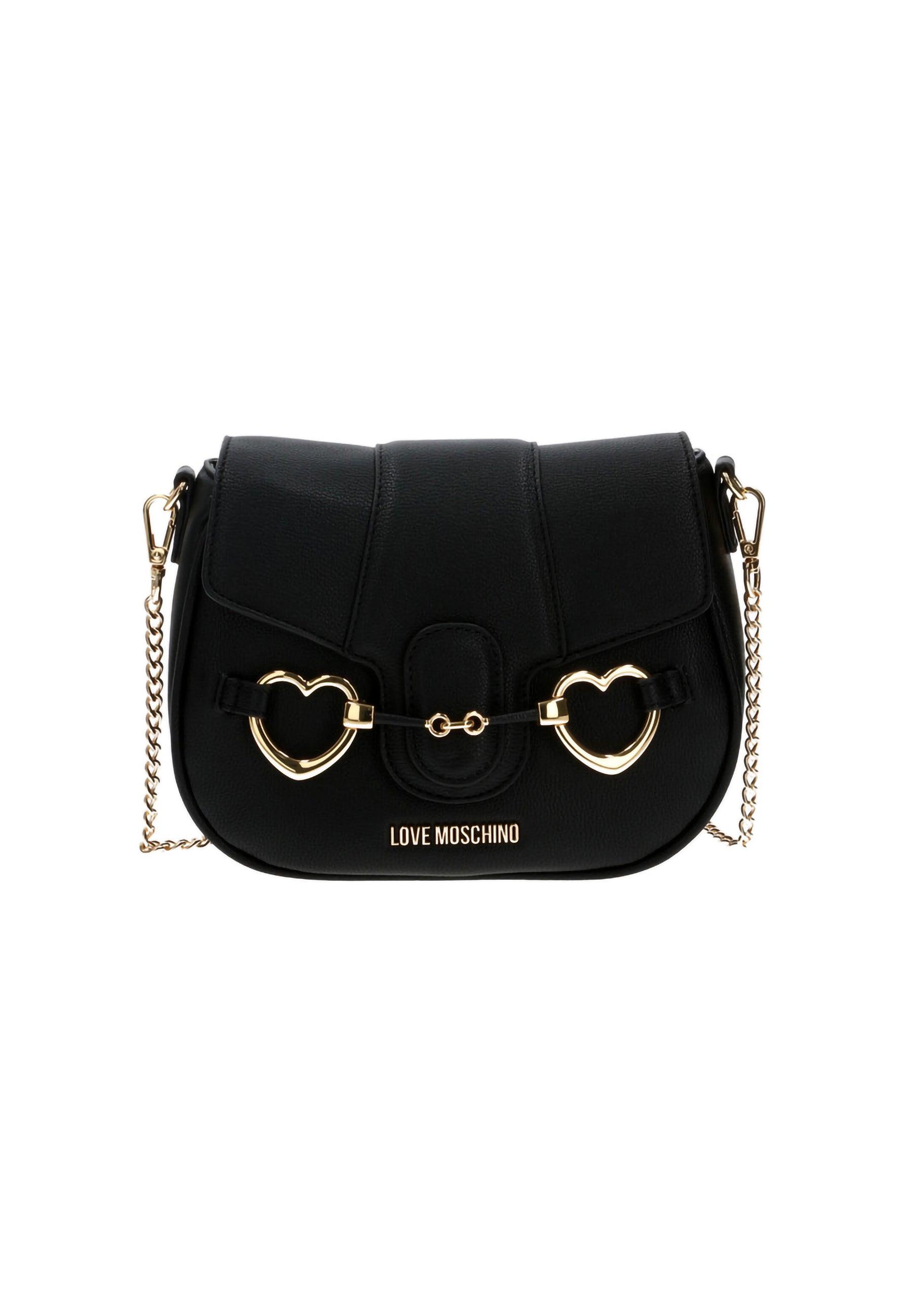LOVE MOSCHINO Tracolla Crossbody Nero JC4133PP1GLI1000 - Sandrini Calzature e Abbigliamento