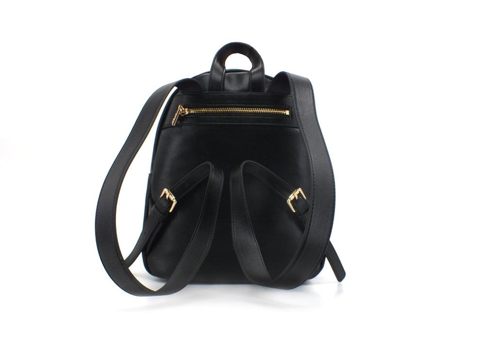 LOVE MOSCHINO Zaino Backpack Big Pu Zip Logo Embossed Nero JC4058PP1ELL0000 - Sandrini Calzature e Abbigliamento