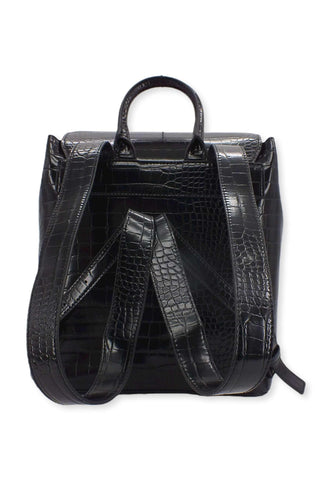 LOVE MOSCHINO Zaino Backpack Croco Donna Nero JC4428PP0FKS0000 - Sandrini Calzature e Abbigliamento