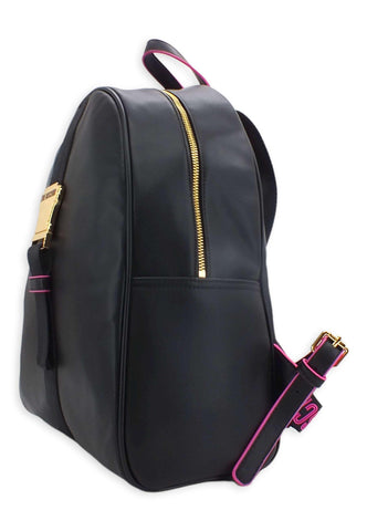 LOVE MOSCHINO Zaino Backpack Donna Nero Fuchsia JC4372PP0FKH100B - Sandrini Calzature e Abbigliamento